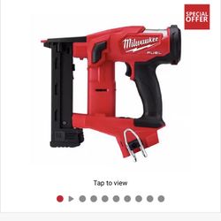 Milwaukee M18 FUEL 18-Gauge 1/4 in. Narrow Crown Stapler