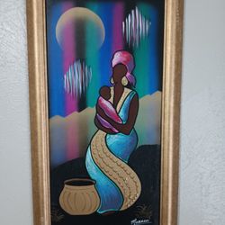 Mobassi African American Mother And Child 