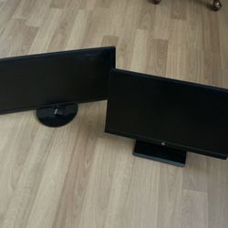 two monitors