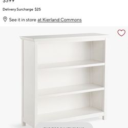 Pottery Barn Kids Cameron 3-Shelf Bookcase (42")