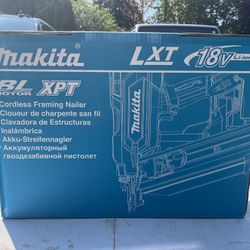 Makita 18v Cordless Framing Nailer 