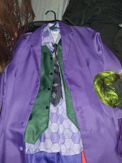 Joker costume complete