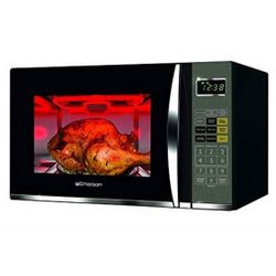 Emerson 1.2 CU. FT. 1100W Griller Microwave Oven with Touch Control, Stainless Steel, MWG9115SB
