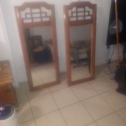 Vintage  Asian Mirrors