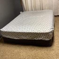 Queen Sized Mattress And Box Spring 