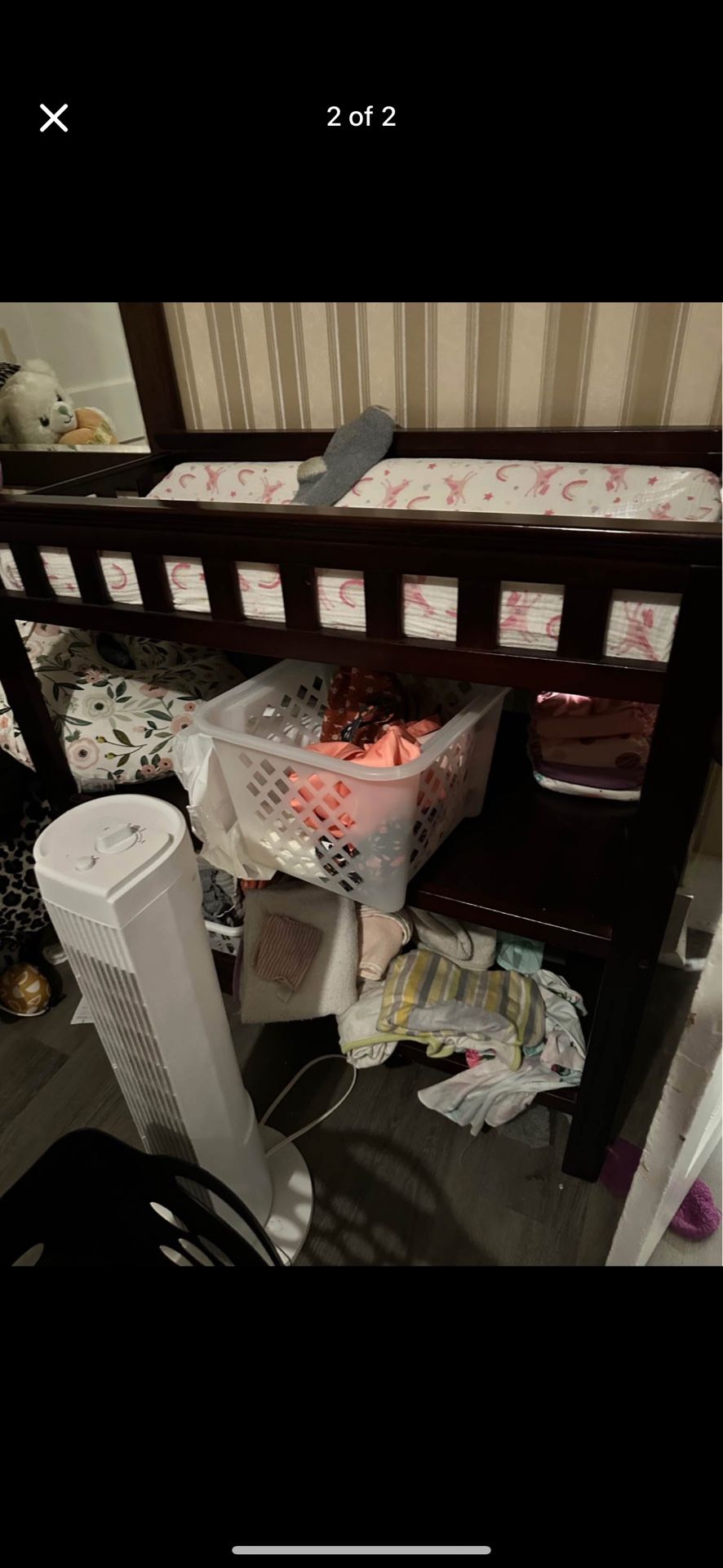 baby changing table