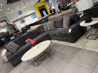 Long L Shape Sectional ✨ Dark Gray Color