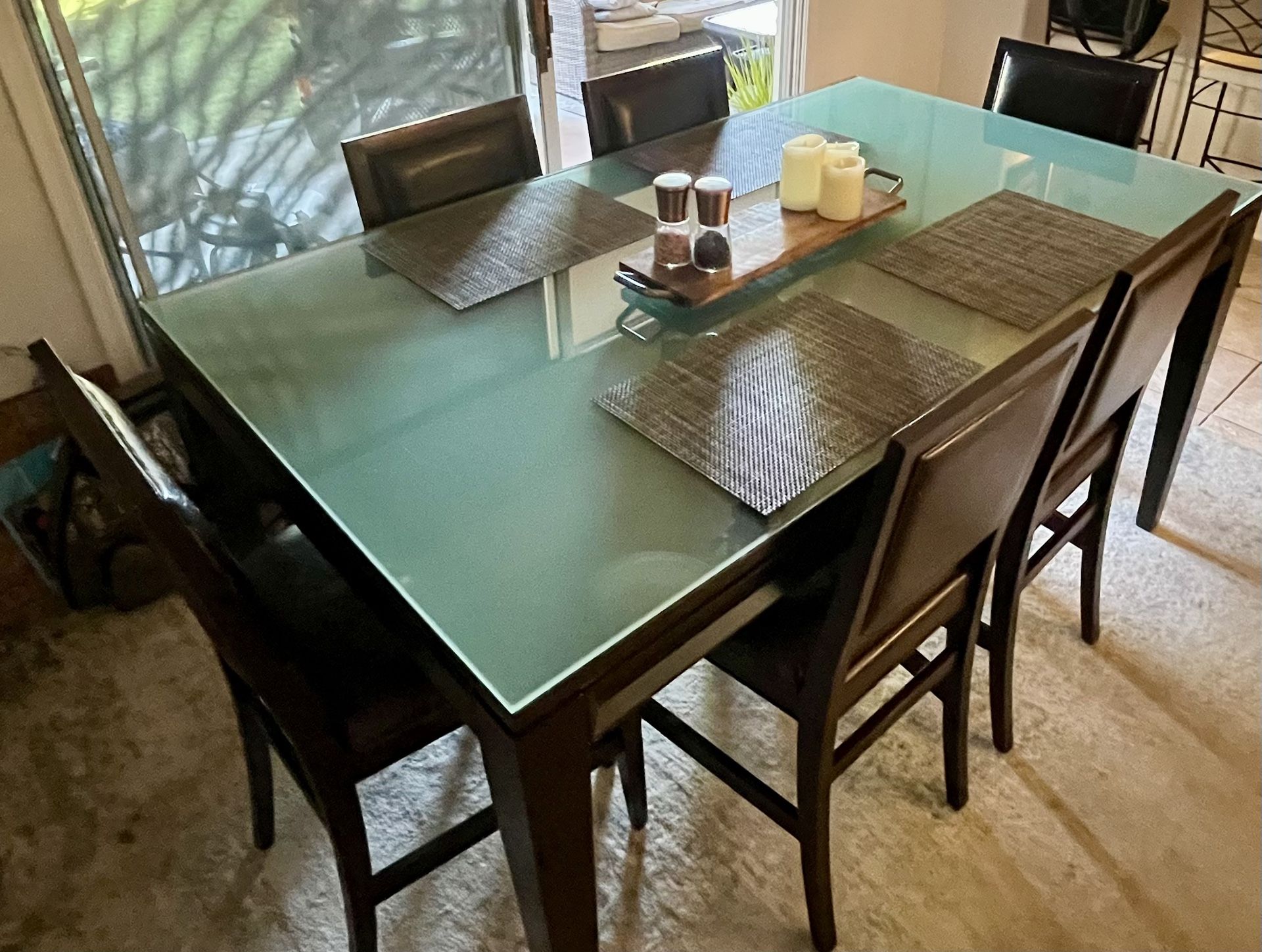 Kitchen Table - 6 Chairs