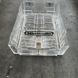 Nintendo NES Store Display Game Pusher Tray Holder Vintage