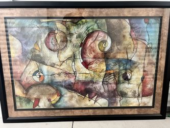 Three Piece Modern Art Set