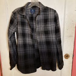Men’s Small, Slim Fit Flannel Shirt 