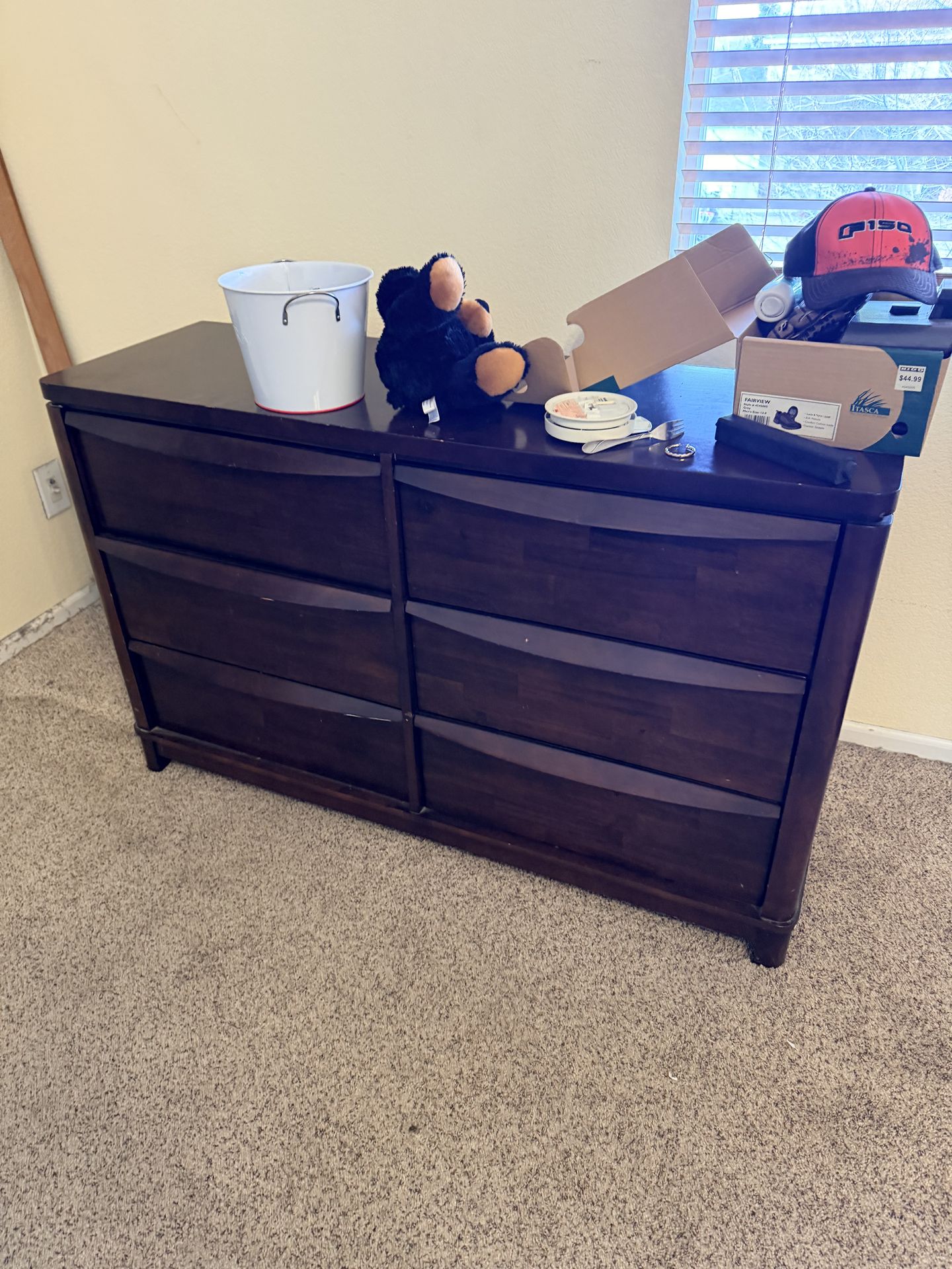 6 drawer dresser