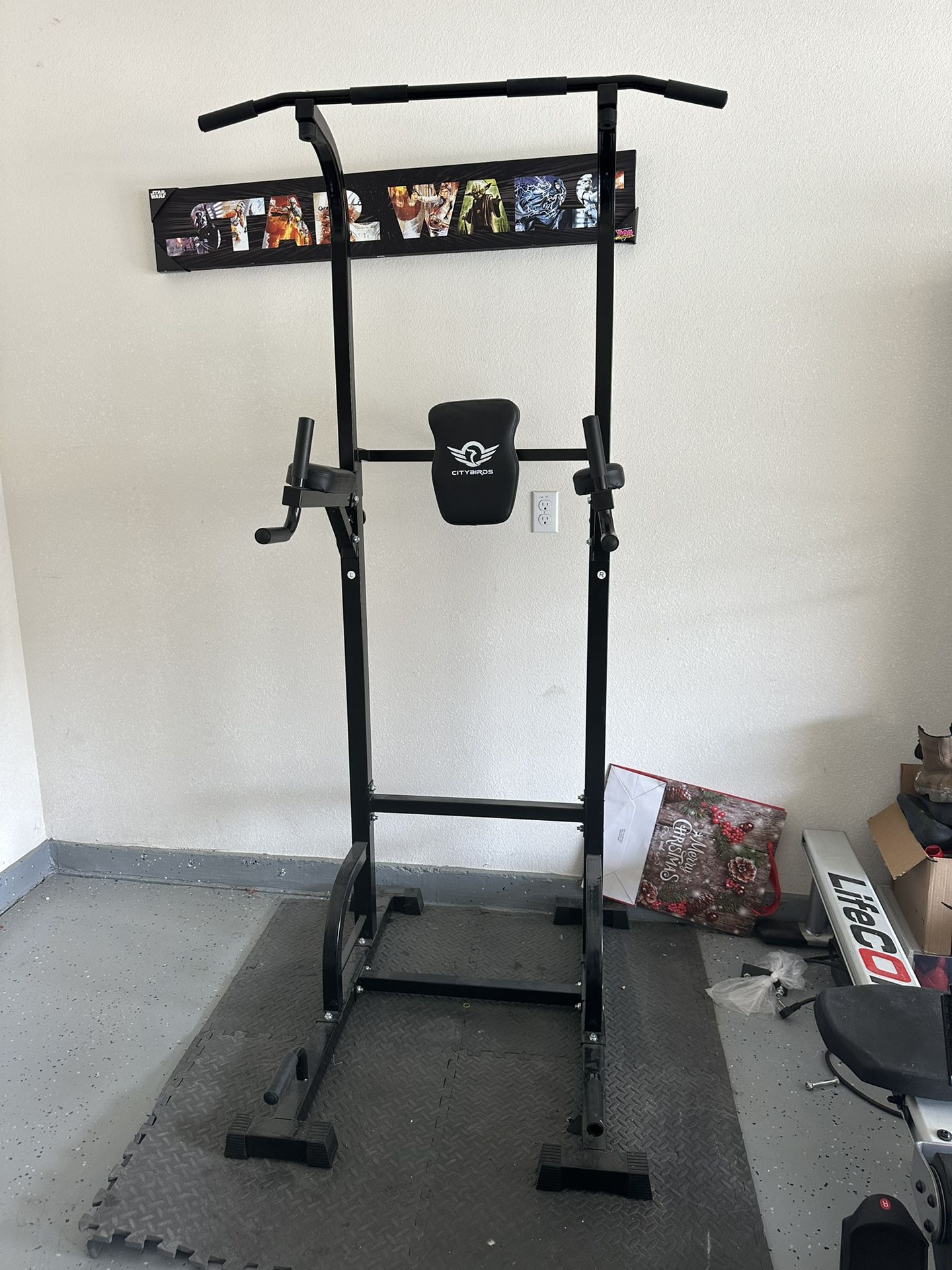 pull-up bar push up exercise station strength training fitness exercise equipment home gym