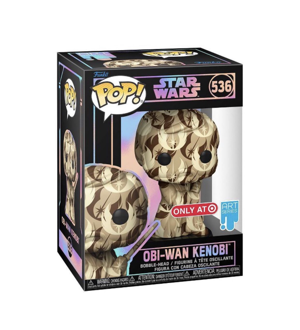 Funko Pop! Star Wars Obi-Wan Kenobi #536 ART SERIES TARGET EXCLUSIVE new