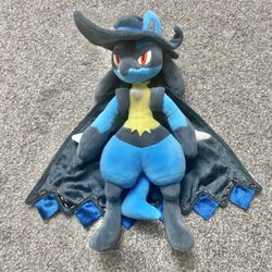 Lucario Halloween Festival Plush Doll Pokemon Center Limited