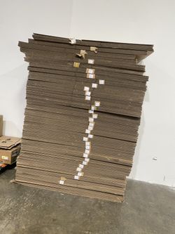 Cardboard , 30”x40”x5”
