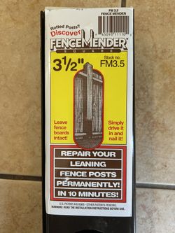 Fence Mender 3.5  Inches (brand New, 5 Available)
