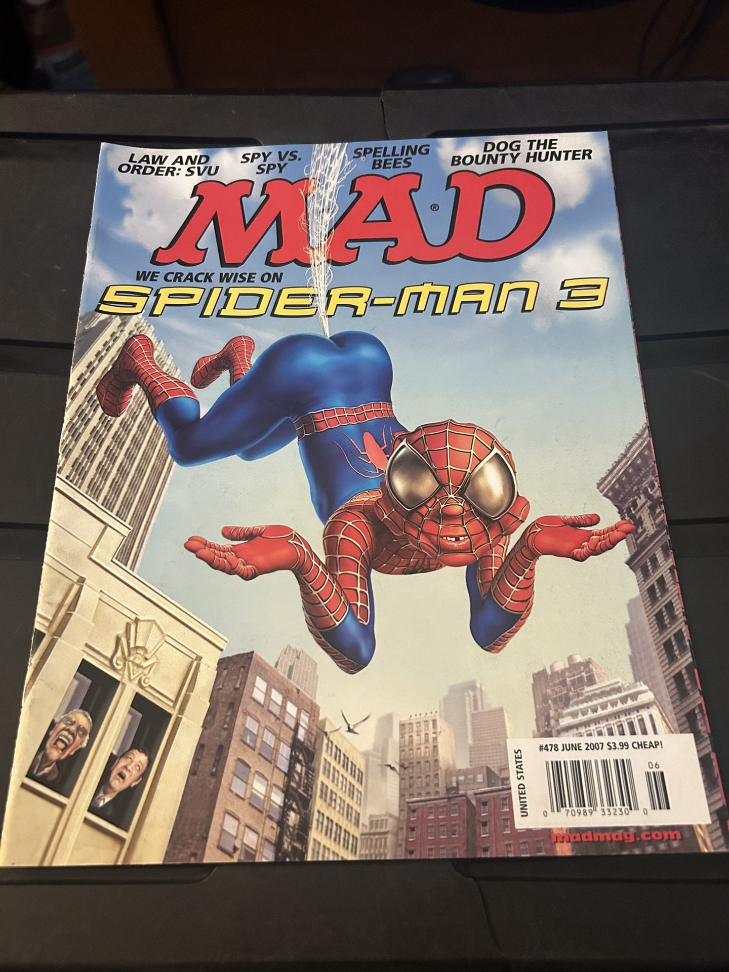 MAD Magazine #478 EC Comics 2007 'Spider-Man 3'
