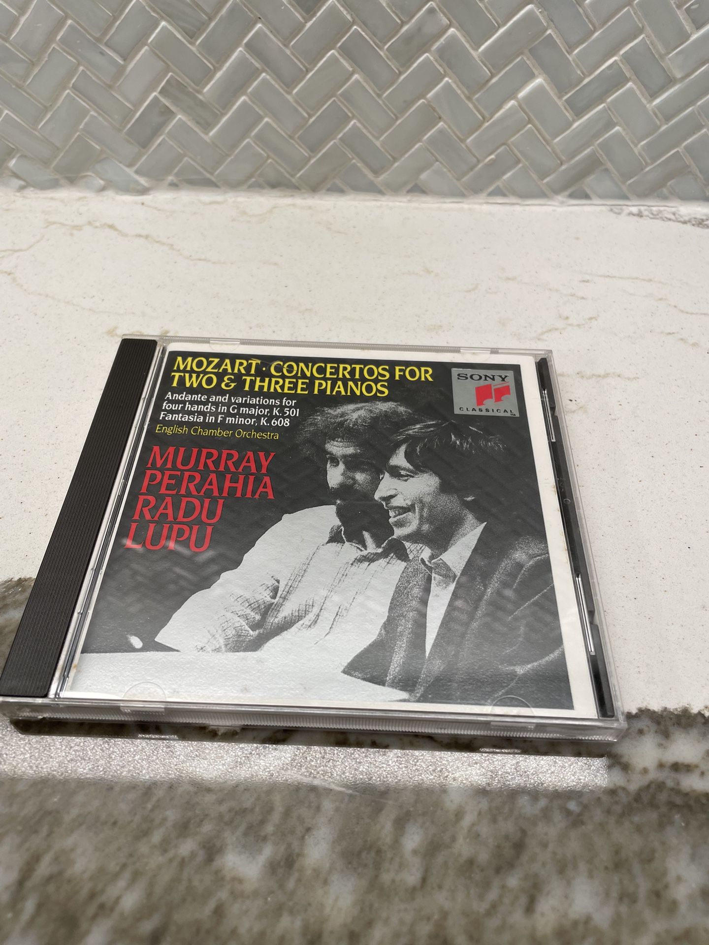 Mozart Concertos for Two and Three Pianos Murray Perahia Radu Lupu Eng Cham Orch