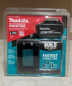 makita 18V LXT LITHIUM-ION STARTER PACK