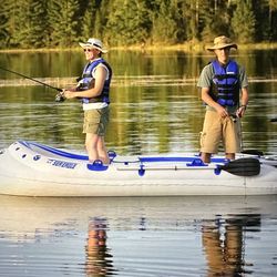 Inflatable Boat SeaEagle sE 9 With Trolling Motor