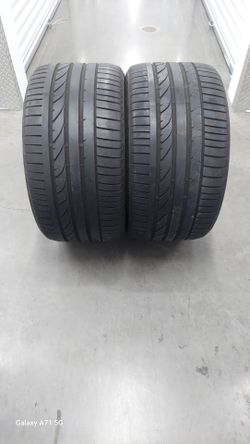 Price Reduced for Quick Sale.  Bridgestone Dueler HP Sport 315 / 35R20.  Price is for both tires.
