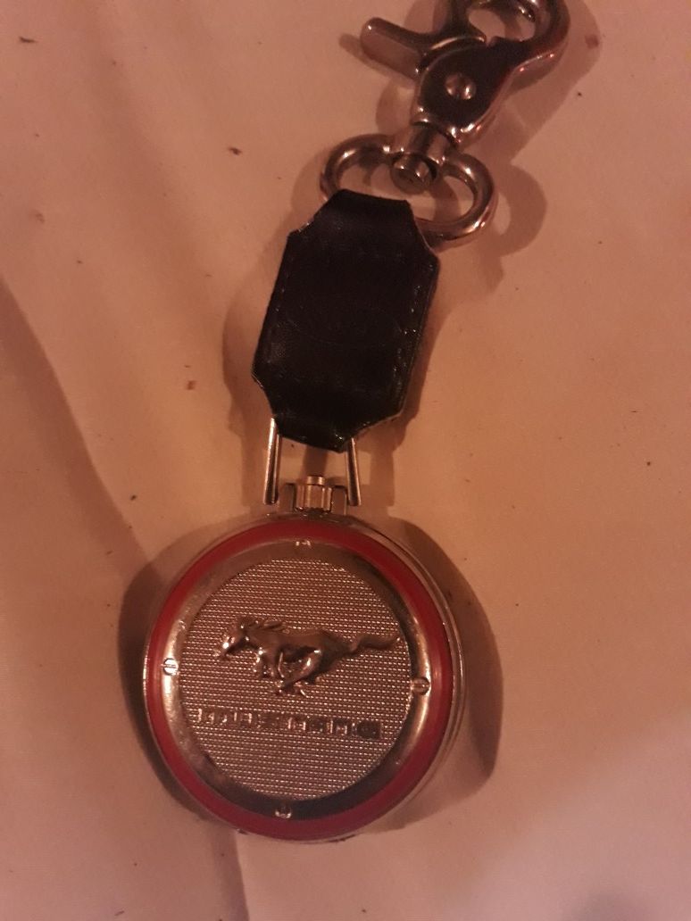 Ford Mustang pocket watch