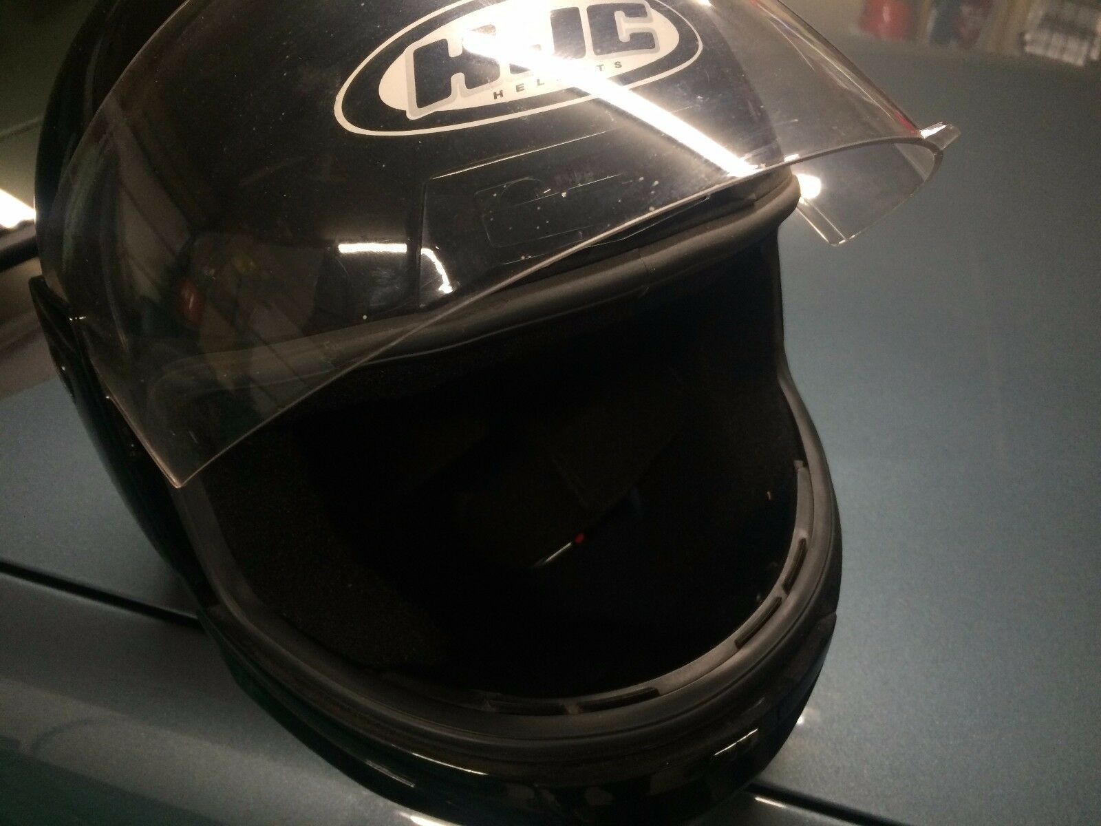 HJC Helmets Black Air 5 Motorcycle Snowmobile Helmet XL