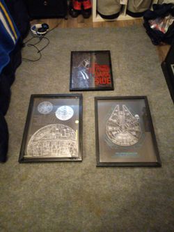 Star Wars Framed Pictures