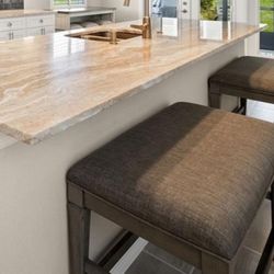 Set of 2 Counter height Bar Stools