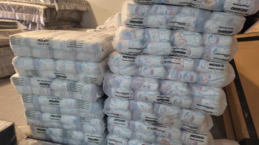 120 Pañales De Bebe Por $25