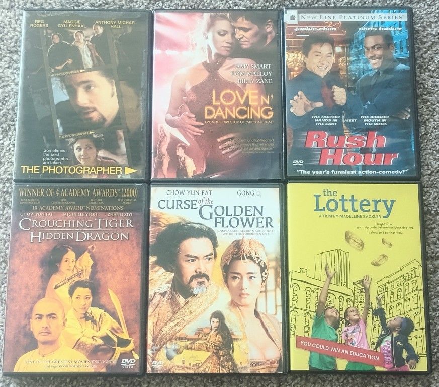 Various Amazing DVDs For $2 Each