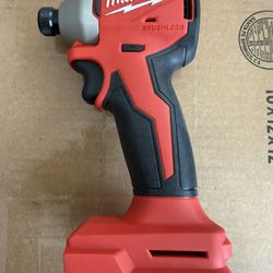 Milwaukee M18 18V Lithium-lon Brushless Cordless 1/4 in. Compact Impact Driver (Tool Only)