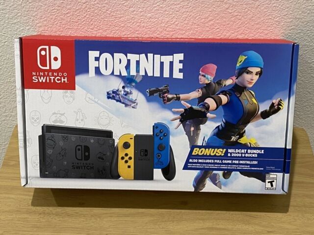 Nintendo Switch Fortnite Edition. Mint Condition 