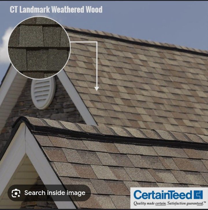 CertainTeed Landmark Weathered Wood Roof Shingles