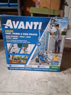 AVANTI AIRLESS PAINT PRIMER AND STAIN SPRAYER
