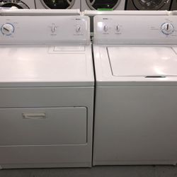Kenmore 500 series top loader set washer and dryer O Z R