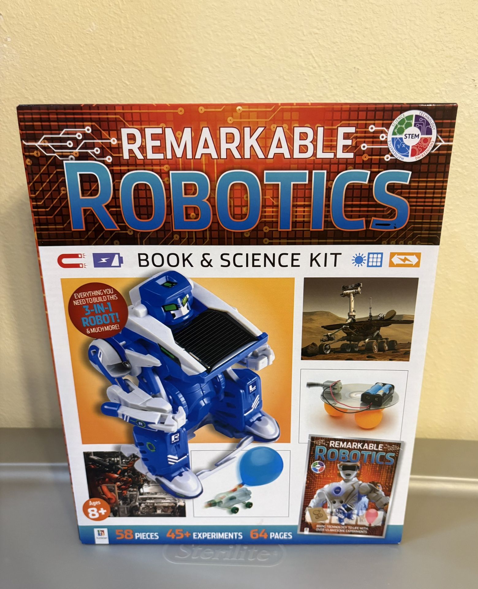 Remarkable Robotics Book & Science Kit By Thinker