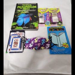 Kids Learning Bundle/Kit. Cards, Book, Book Cover, Cards, 2 Science Kits, Mask
