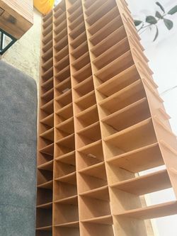 Shoe rack fits 72 pairs