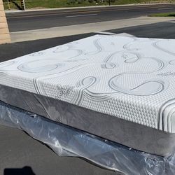 Full Organic Cool Gel Memory Foam!•••