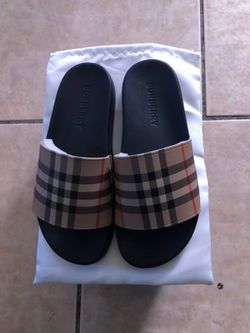 Burberry Vintage Check Slide Sandals