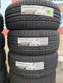 205/50/15 HANKOOK VENTUS V2 4 NEW TIRES INSTALLED ✅ INSTALADAS ✅ WE DO COMPUTER ALIGNMENT ✅