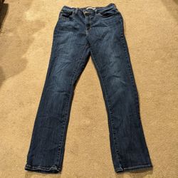 Ladies Levi's High Rise Straight Leg Jeans 