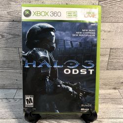 Halo 3 ODST Xbox 360 Video Game