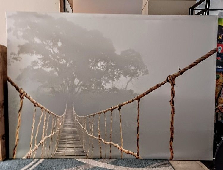 LG Mural 78.3/4"L X 55"W $75obo