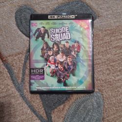 Suicide Squad 4k Ultra HD Extended Cut On Blu Ray