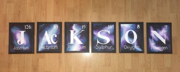 Custom Name Painting