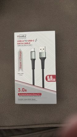 Gvoltz USB-A to USB-C Cable 2-Pack 6.6ft