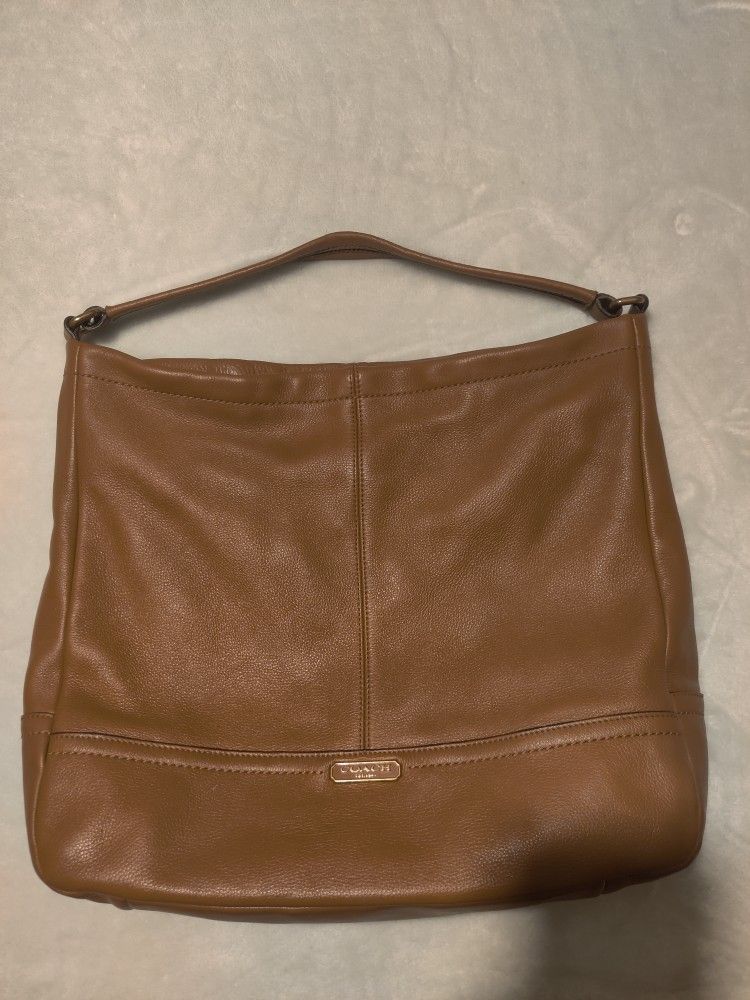 Coach Leather Shoulder Bag